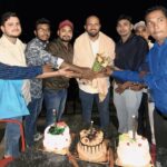 कटघोरा:युवा कांग्रेस ने सांसद प्रतिनिधि रहमान खान का किया भव्य स्वागत ।