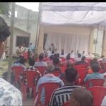हरदीबाजार में ग्रामीण किसानों के साथ हुई सार्थक बैठक।